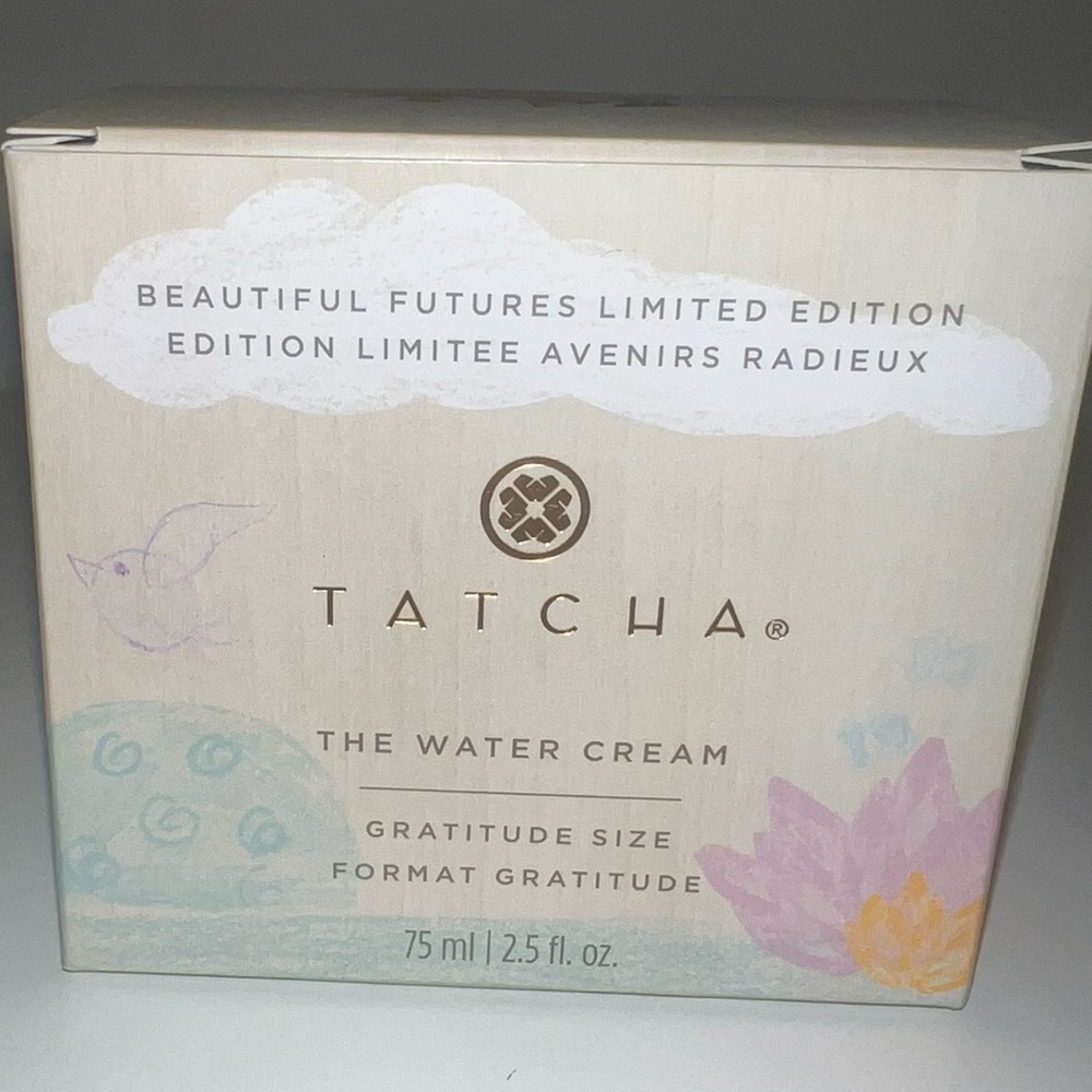 Tatcha gratitude size water cream